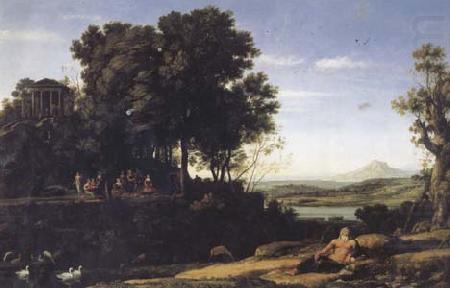 Claude Lorrain Landscape with Apollo and the Muses (mk17) china oil painting image